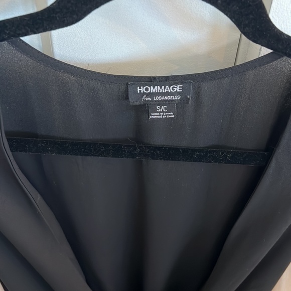 Hommage From Los Angeles Two Tone Romper - Picture 2 of 3